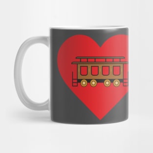 Left my heart in San Francisco Mug